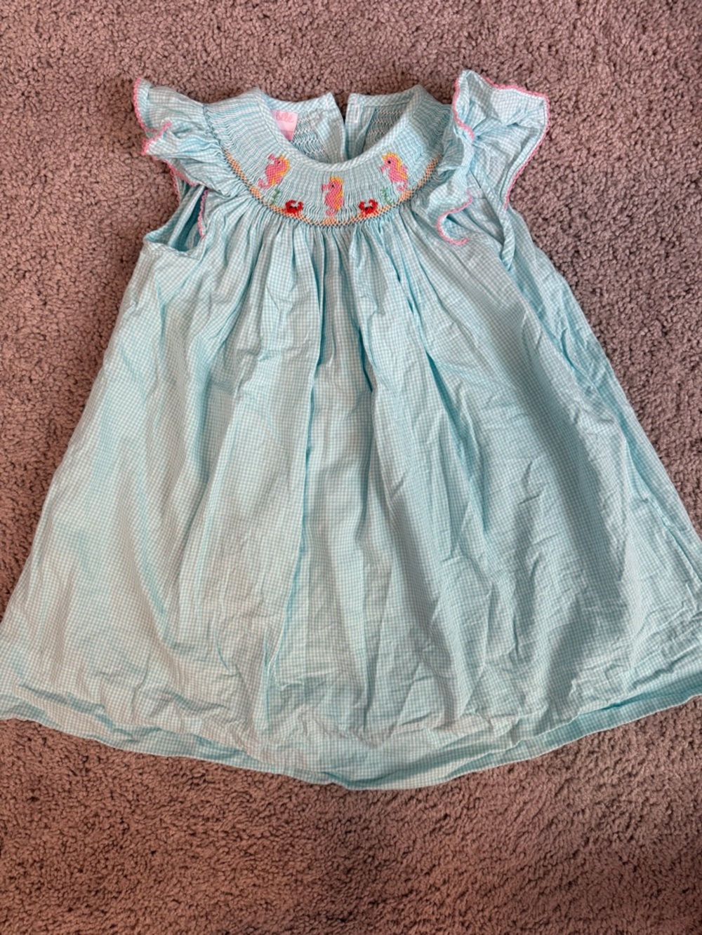 Petit Bebe smocked dress size 2